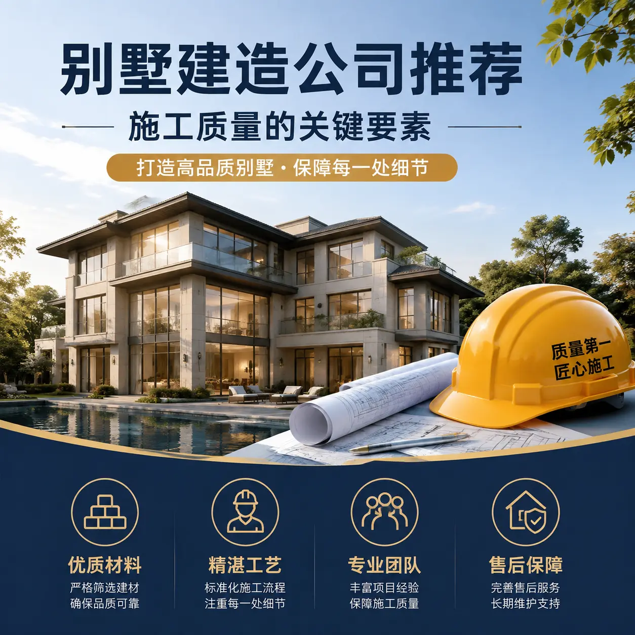 别墅建造公司推荐: 赫章 施工质量的关键要素