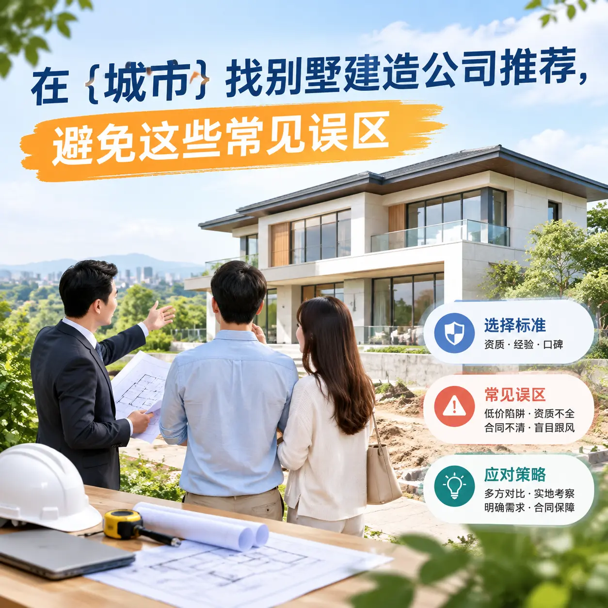 在 赫章 找别墅建造公司推荐,避免这些常见误区