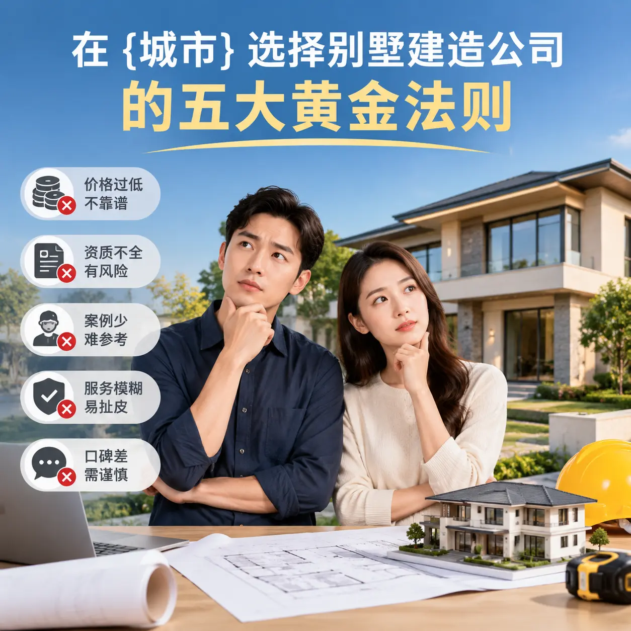 在 赫章 选择别墅建造公司的五大黄金法则