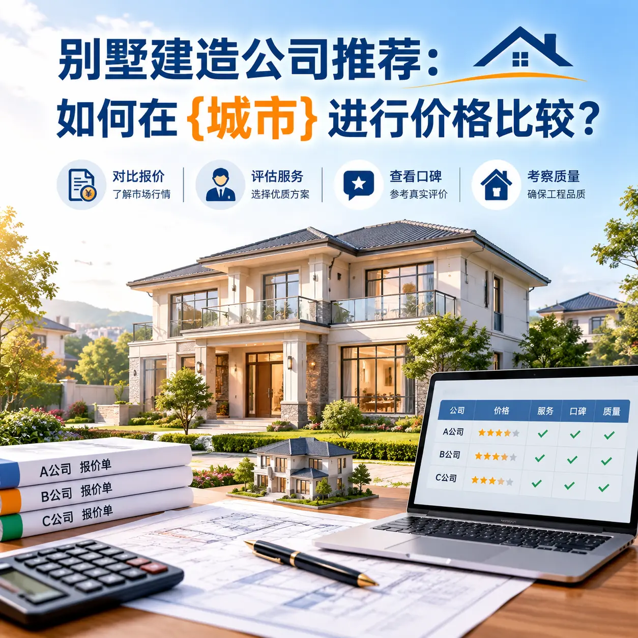 别墅建造公司推荐:如何在 赫章 进行价格比较?
