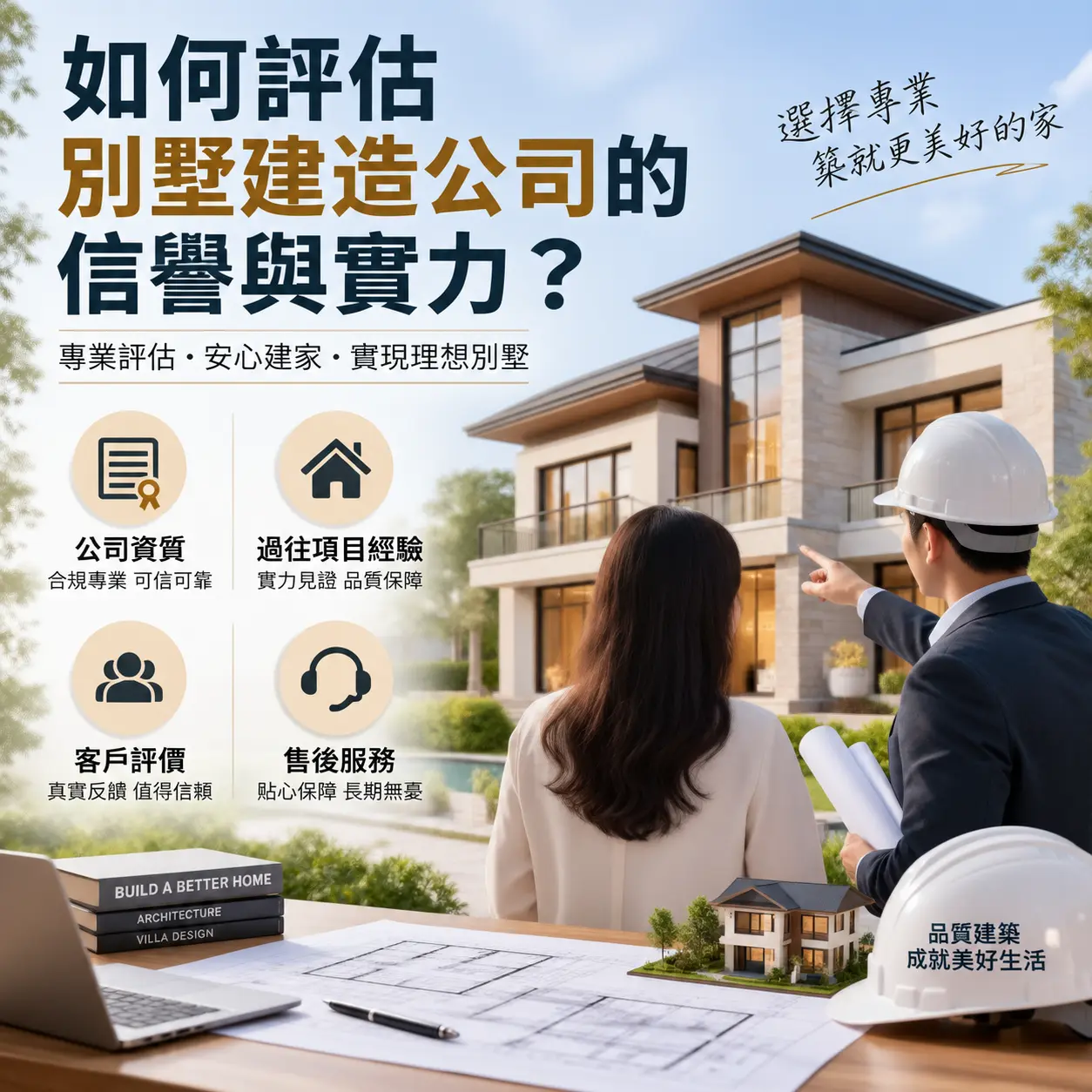 如何评估 赫章 别墅建造公司的信誉与实力?
