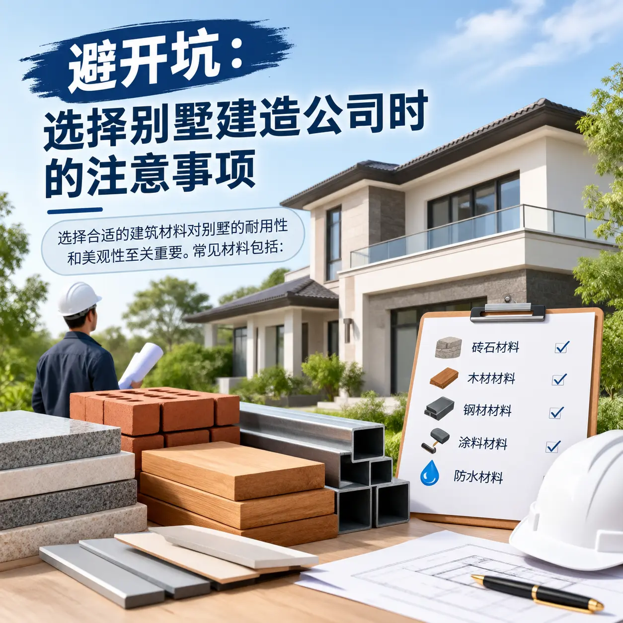 避开坑：选择 赫章 别墅建造公司时的注意事项