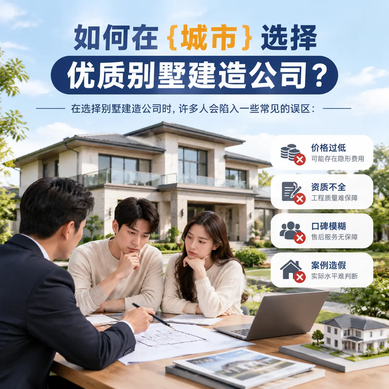 如何在 赫章 选择优质别墅建造公司?
