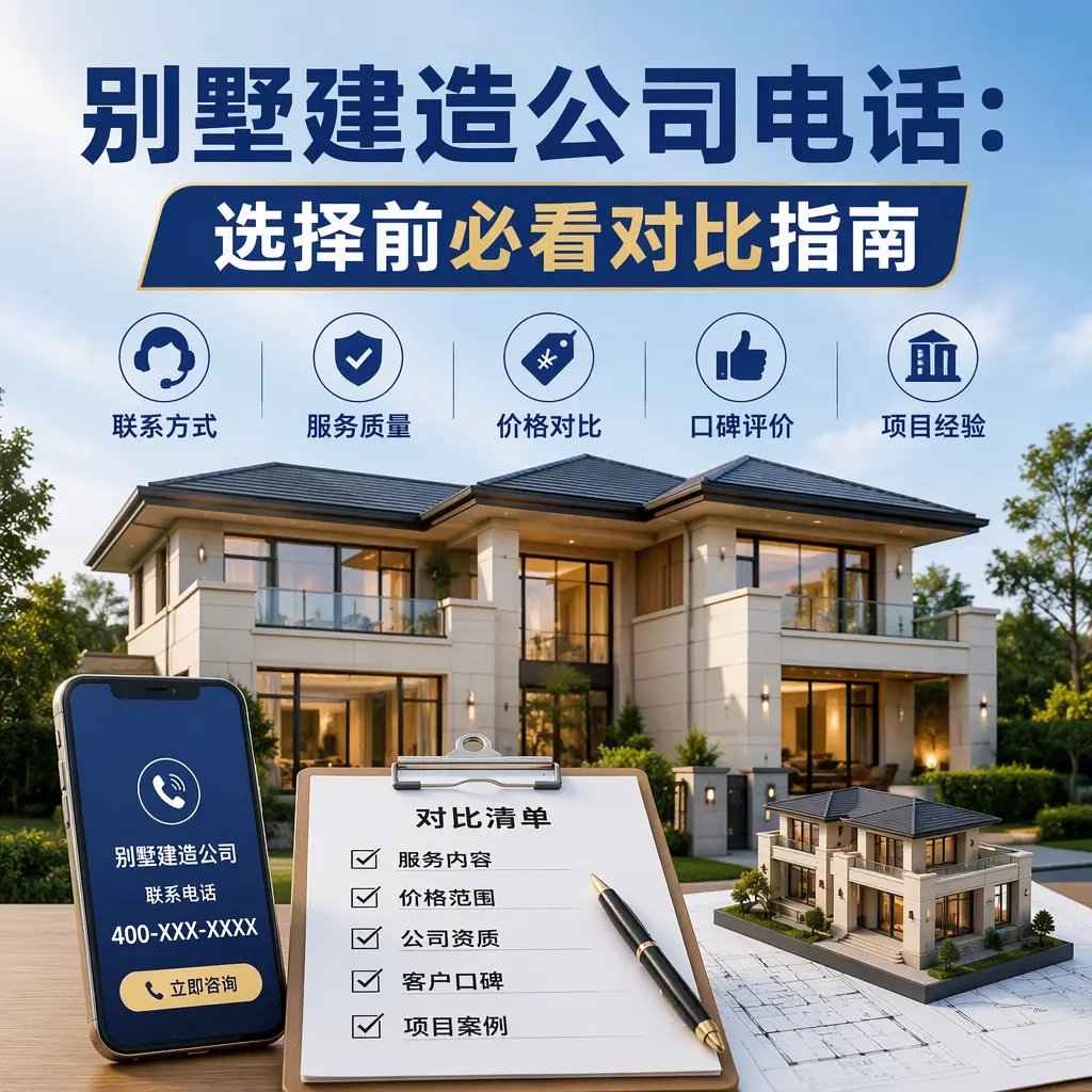 别墅建造公司电话：选择前必看对比指南