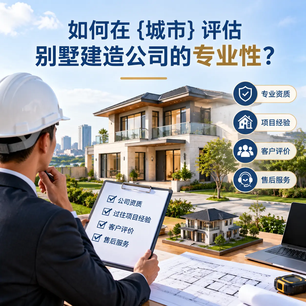 如何在 赫章 评估别墅建造公司的专业性?