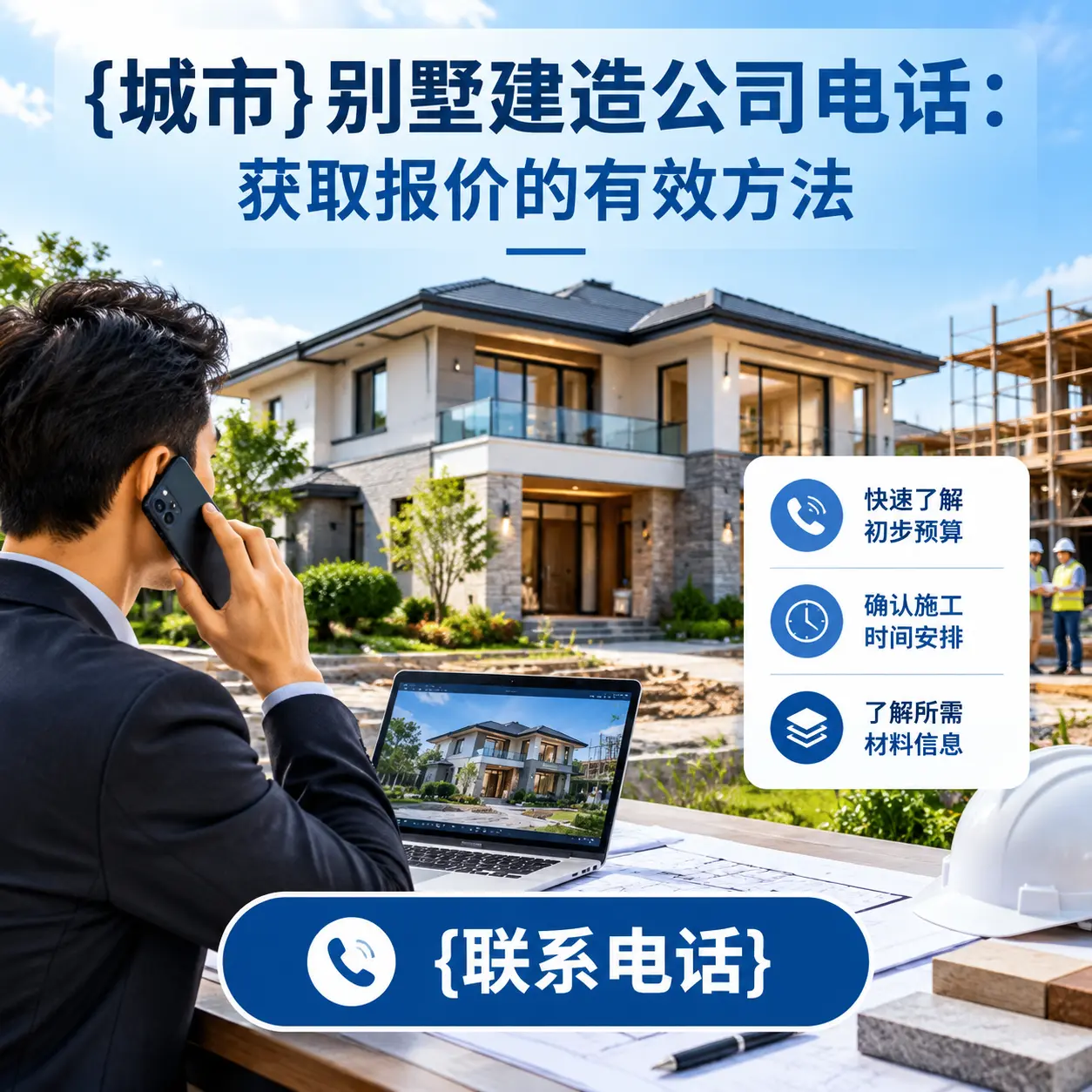 赫章别墅建造公司电话：获取报价的有效方法